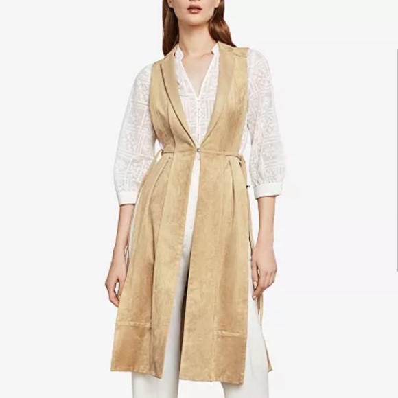 BCBGMAXAZRIA
Gaia Faux-Suede Long Vest - Picture 2 of 11